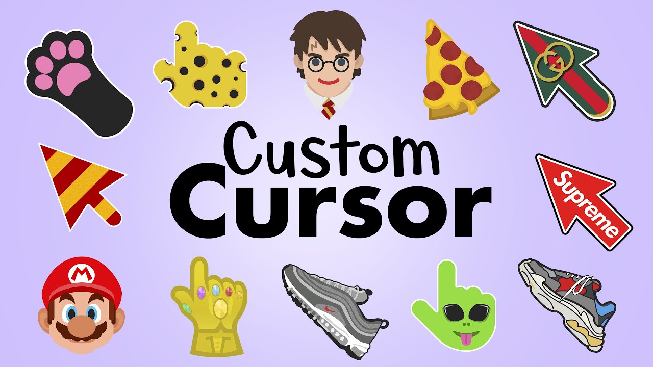 have a custom mouse pointer